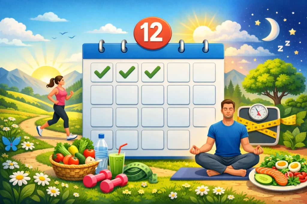 12 Haftada Sağlıklı Yaşama Başlamak Basit Bir Plan