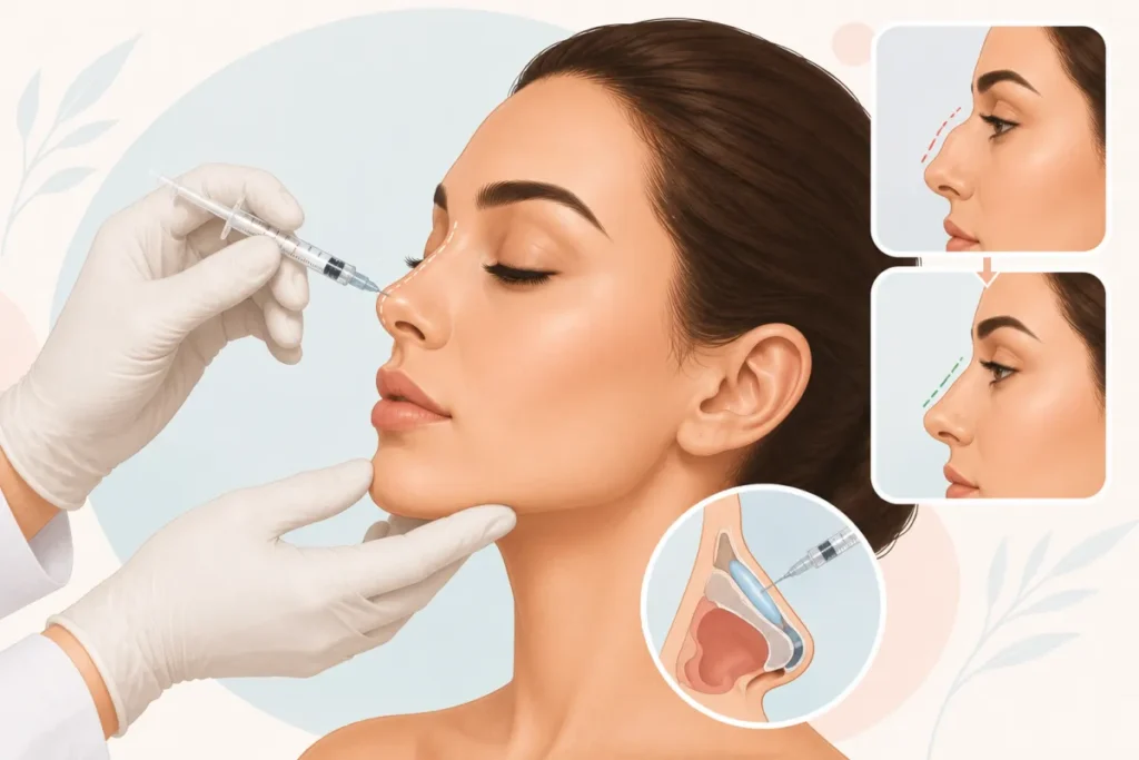 Burun Dolgusu (Non-surgical Rhinoplasty)