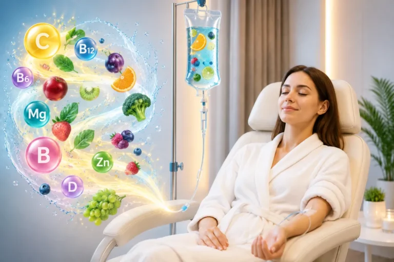 IV Terapiler (Damardan Vitamin–Mineral Desteği)