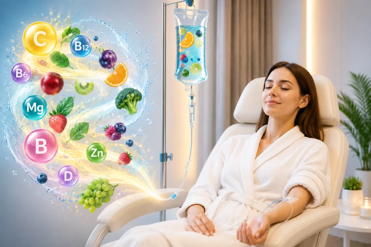 IV Terapiler (Damardan Vitamin–Mineral Desteği)